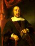 Nicolaes Maes - Portrait of an Elderly Man in a Black Robe